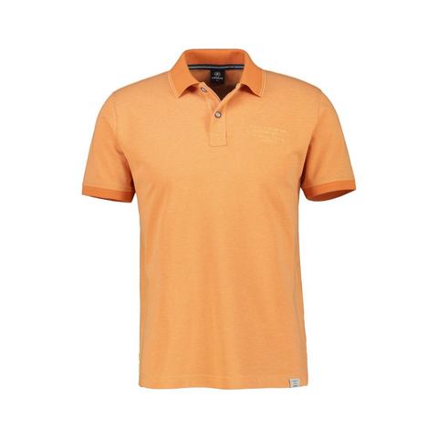 Lerros Poloshirt in gemêleerde look