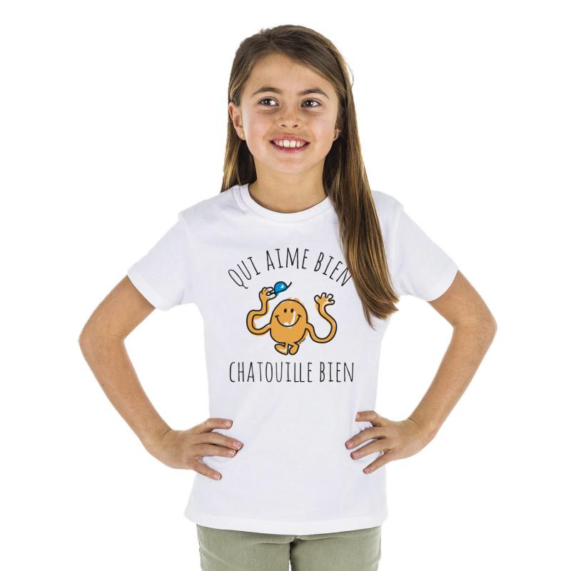 Monsieur Madame Kinder T-shirt WIE KIETELT GRAAG GOED