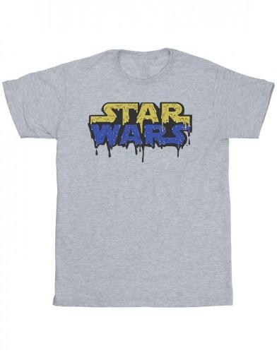 Star Wars meisjeslogo Jelly katoenen T-shirt