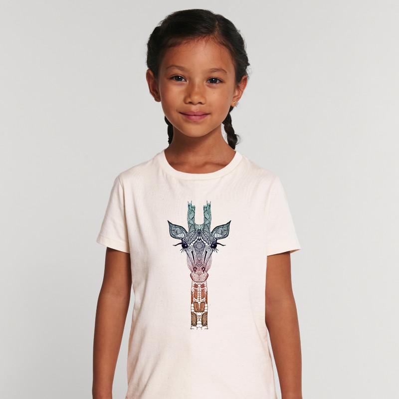 Le Roi du Tshirt Tshirt Enfant GIRAFFE