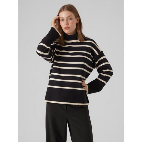 Vero Moda Coltrui VMSABA LS ROLLNECK PULLOVER GA NOOS