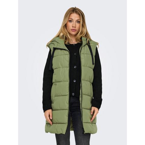 Only Gilet ONLCLAIR PUFFER HOOD WAISTCOAT OTW CC