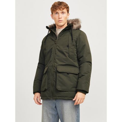 Jack & Jones Parka JJECONSTRUCT FAUX FUR PARKA SN