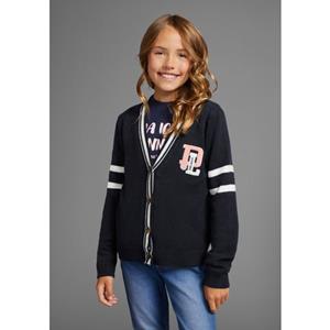 DELMAO Vest In college-stijl met badge - NIEUWE COLLECTIE