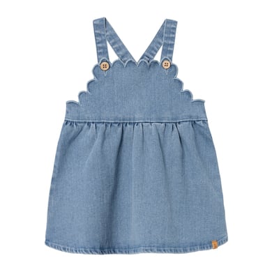 LILATELIER Medium Lil'Atelier slabbetjesjurk Nbfokaja Blauw Denim