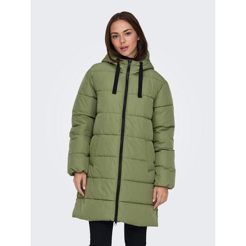 Only Gewatteerde jas ONLCLAIR PUFFER HOOD COAT OTW CC