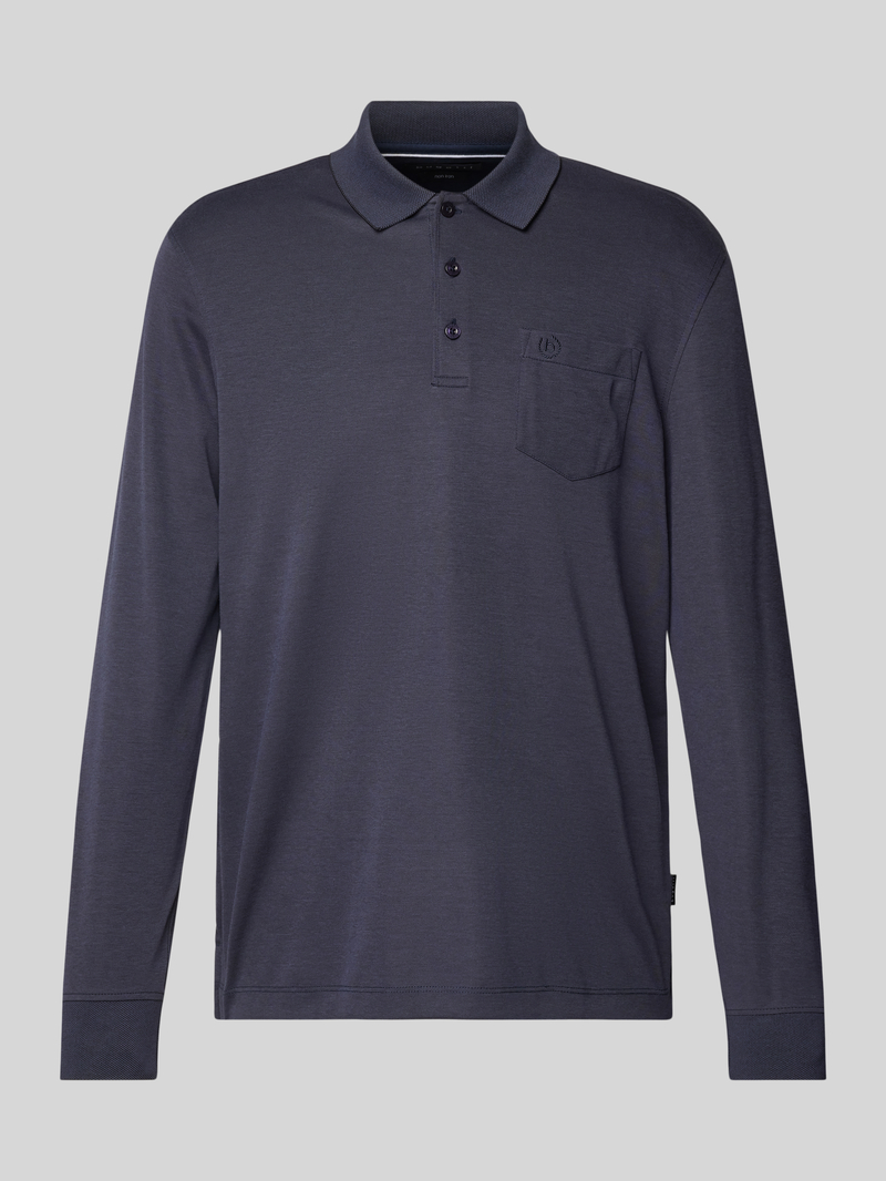 Bugatti Poloshirt met borstzak