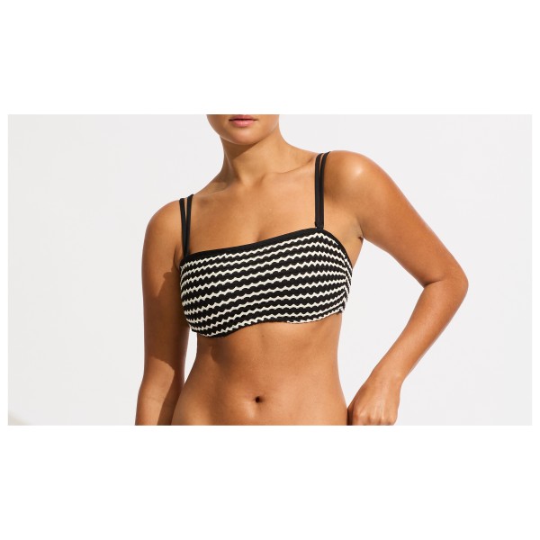 Seafolly  Women's Mesh Effect DD Tank Bra - Bikinitop, wit