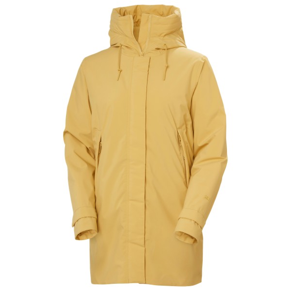 Helly Hansen  Women's Victoria Insulated Mid Rain Jacket - Lange jas, beige