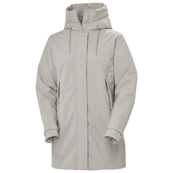 Helly Hansen  Women's Victoria Insulated Mid Rain Jacket - Lange jas, grijs