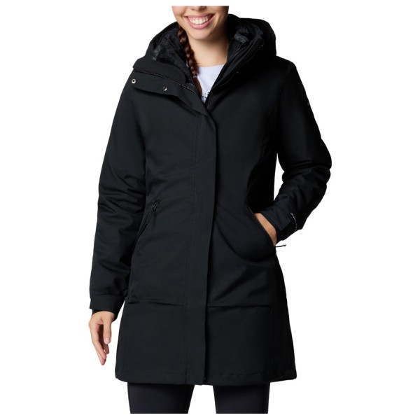 Columbia  Women's Pulaski II Interchange Jacket - Lange jas, zwart