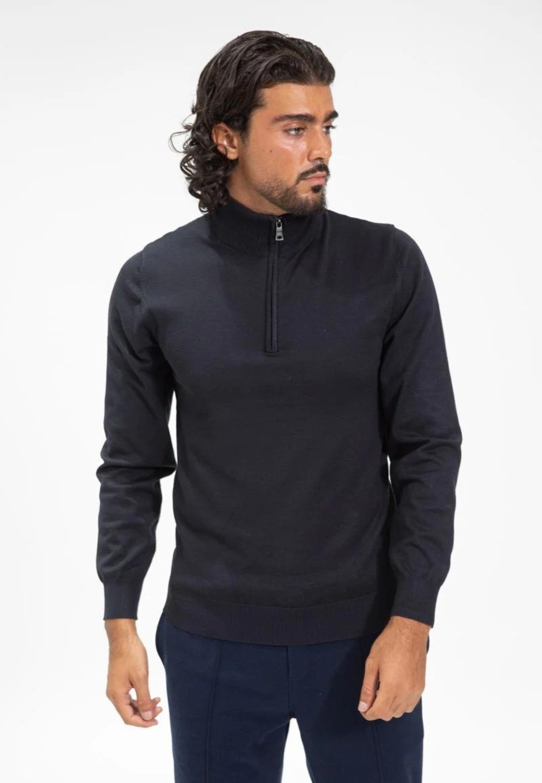 Défaut Paris Knitwear half-zip sweater truien m606