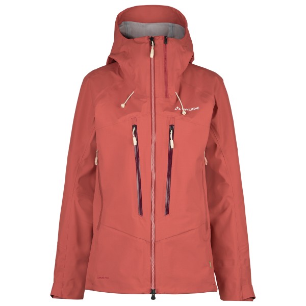 Vaude  Women's Monviso 3L Jacket - Regenjas, rood