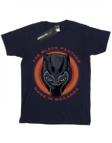 Marvel Girls Black Panther gemaakt in Wakanda rood katoenen T-shirt