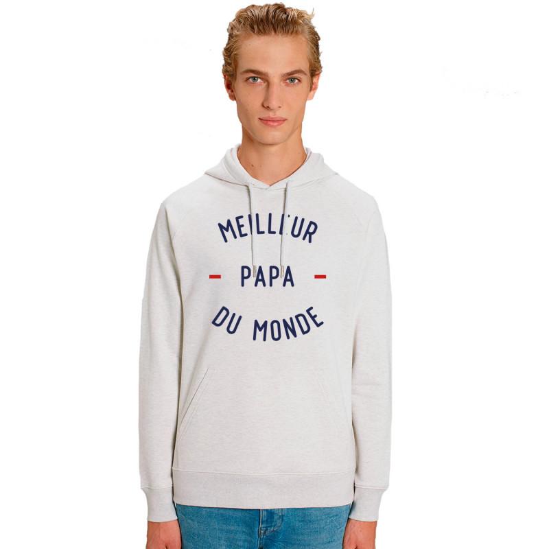 Ma Petite Tribu Herensweater met capuchon - BESTE VADER IN DE WERELD 2 MPT