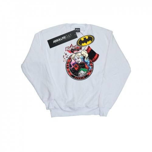 DC Comics Heren Harley Quinn Joker Patch katoenen sweatshirt