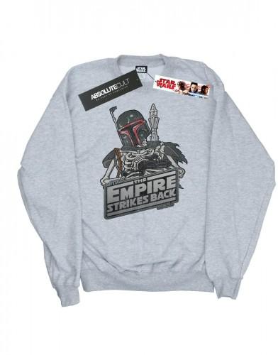 Star Wars heren Boba Fett skelet katoenen sweatshirt