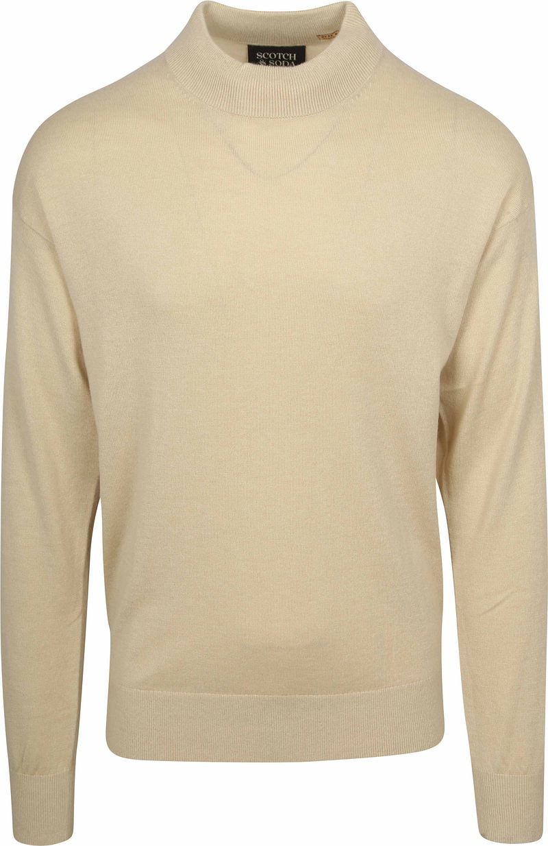 Scotch and Soda Essential Wool Blend Pullover Ecru