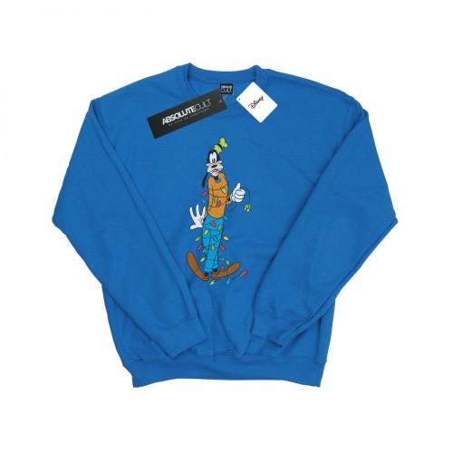 Disney Goofy kerstverlichting herensweatshirt