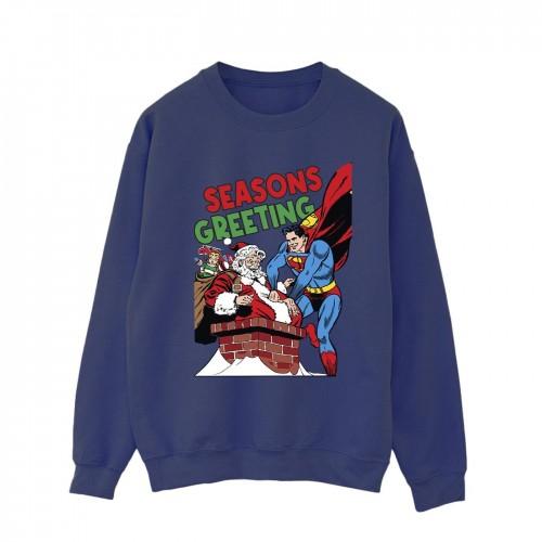 DC Comics Superman Santa Comic-sweatshirt voor heren