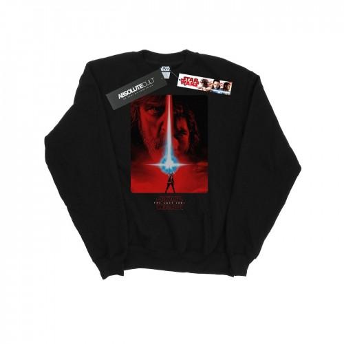 Star Wars Heren The Last Jedi Rode Poster Sweatshirt