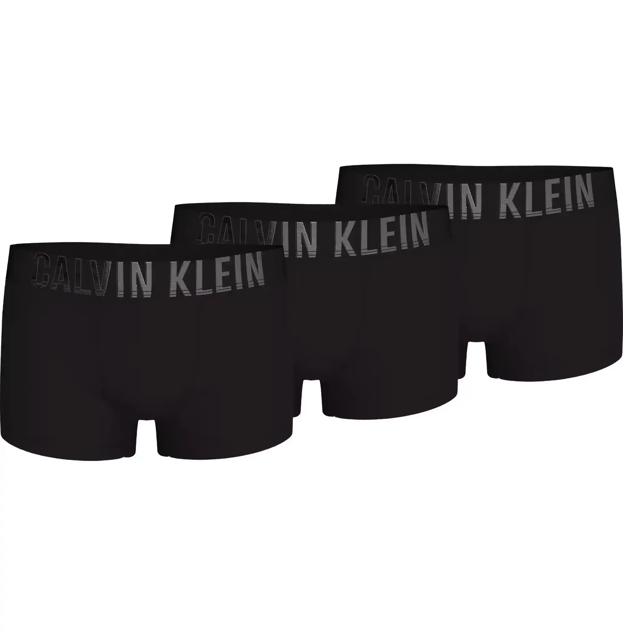 Calvin Klein 3-Pack jongens Trunks - Black