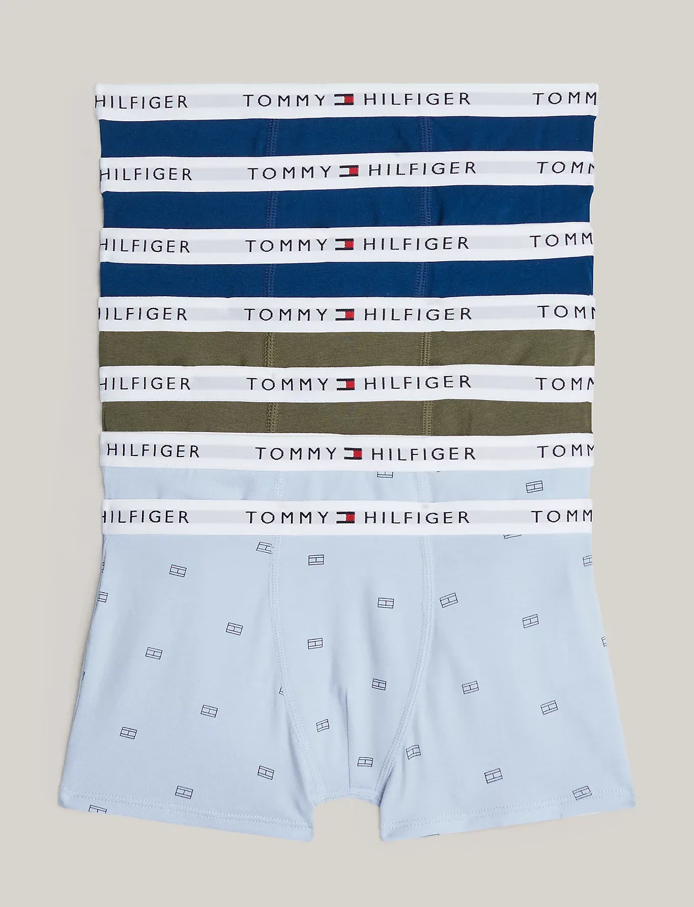 Tommy Hilfiger 7-Pack jongens Boxershorts - Figure