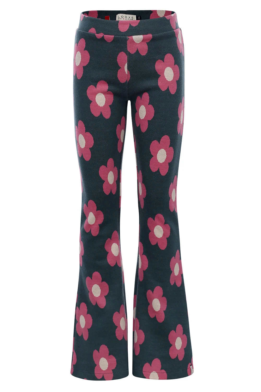 Looxs Revolution Meisjes broek floral jacquard