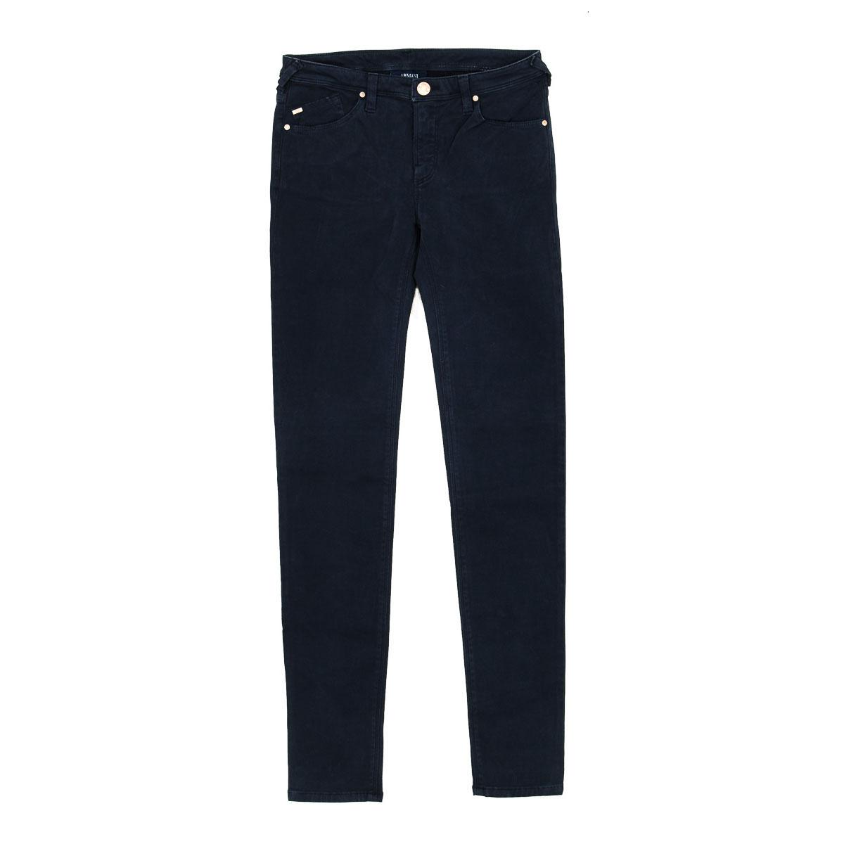 Armani Jeans Lange stretchdenimbroek voor dames 6Y5J28-5N2FZ