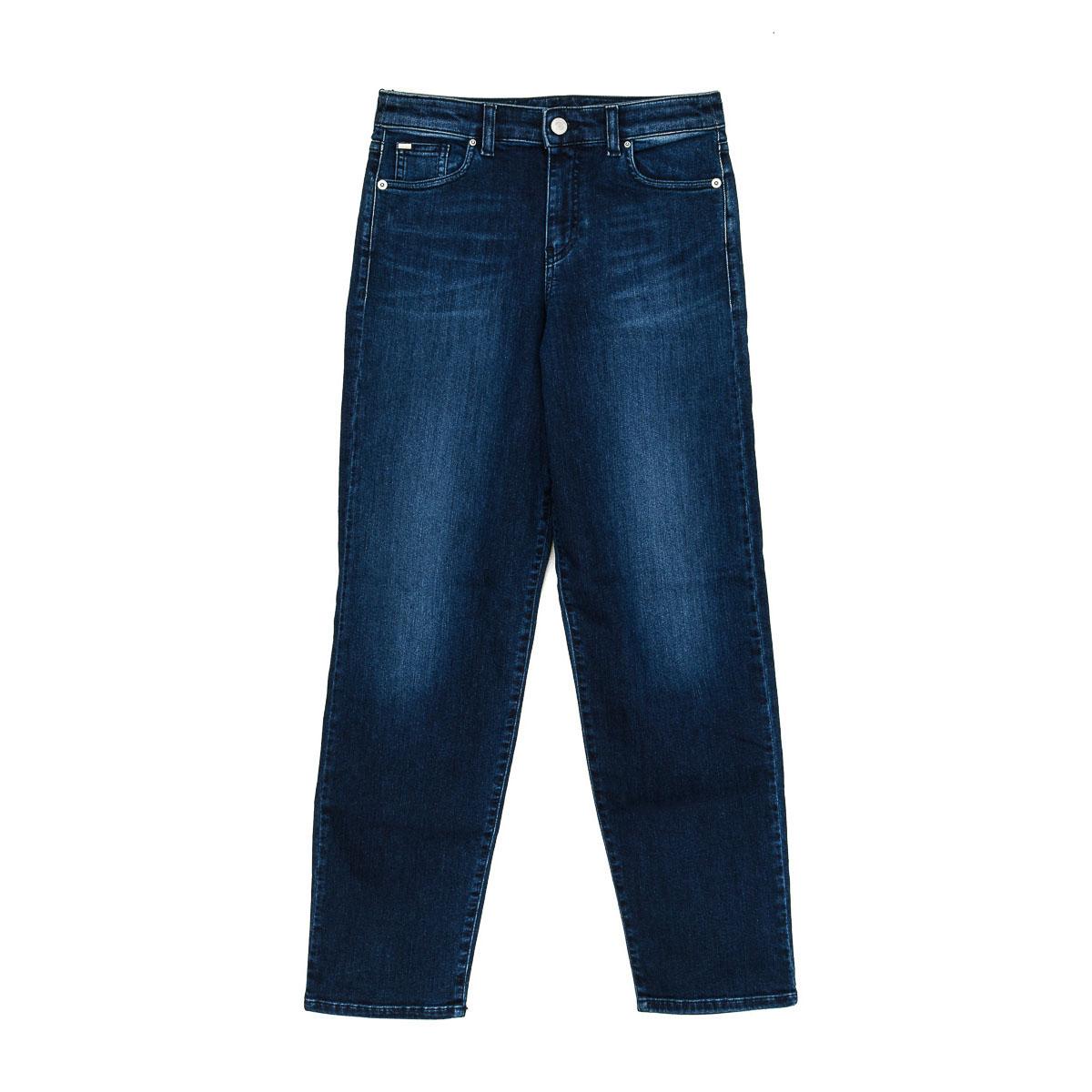 Armani Jeans Pantalones largos tejanos efecto gastado 6Y5J90-5D25Z mujer