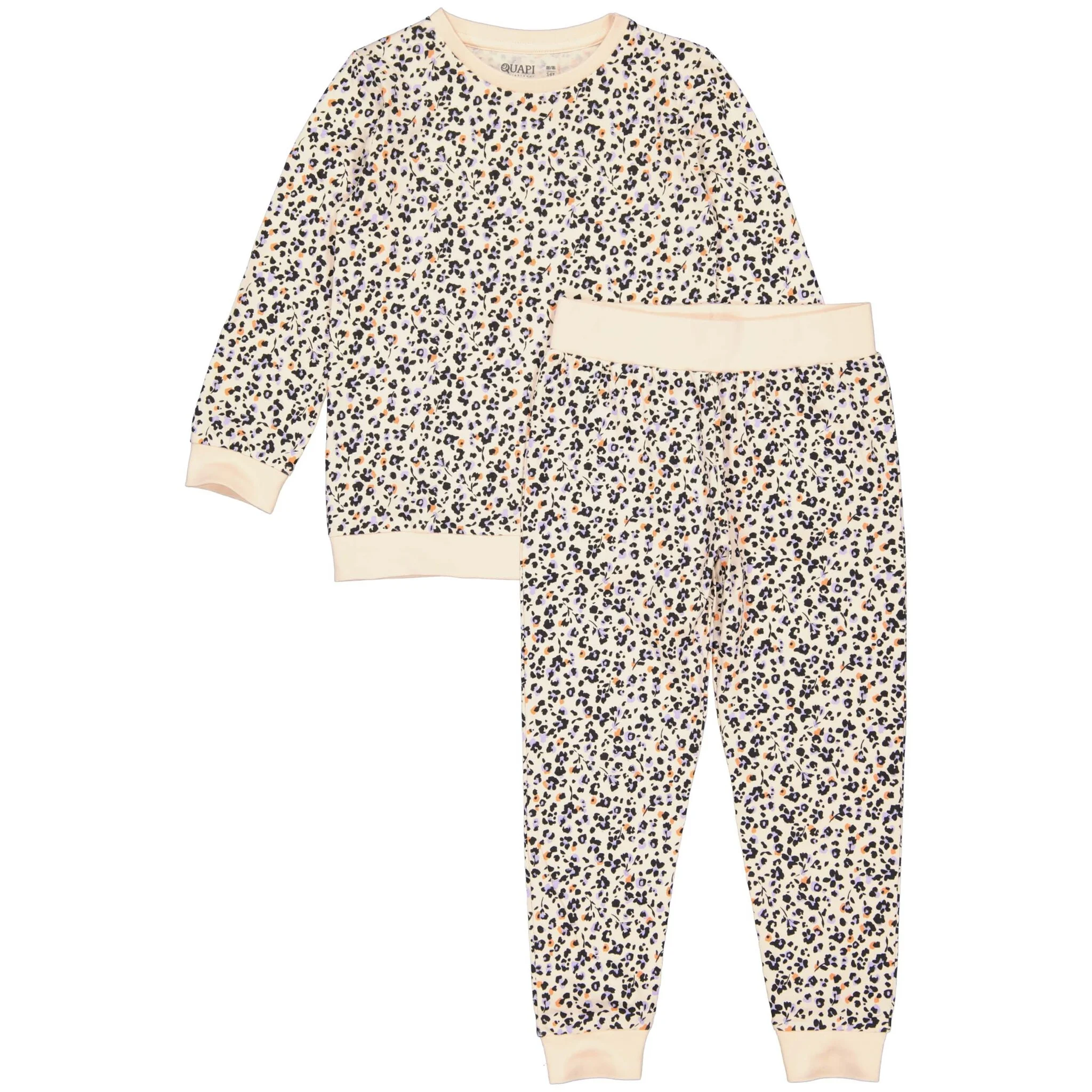 Quapi Meisjes pyjama puck d aop bloemen