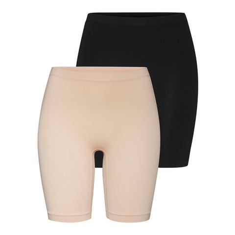 Lascana Lange boxershort van zacht microvezel (set, 2 stuks)