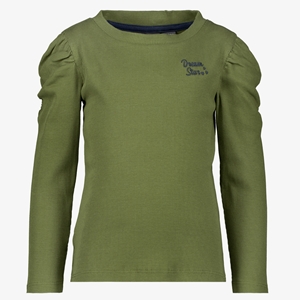 TwoDay geribde meisjes longsleeve groen