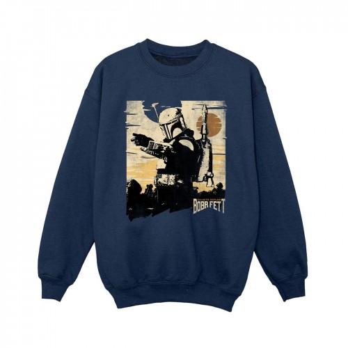 Star Wars jongens het boek van Boba Fett punten Sweatshirt