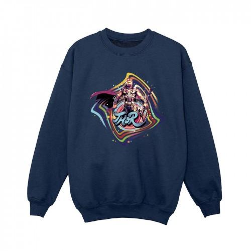 Marvel Boys Thor Love en Thunder Thor Swirl-sweatshirt