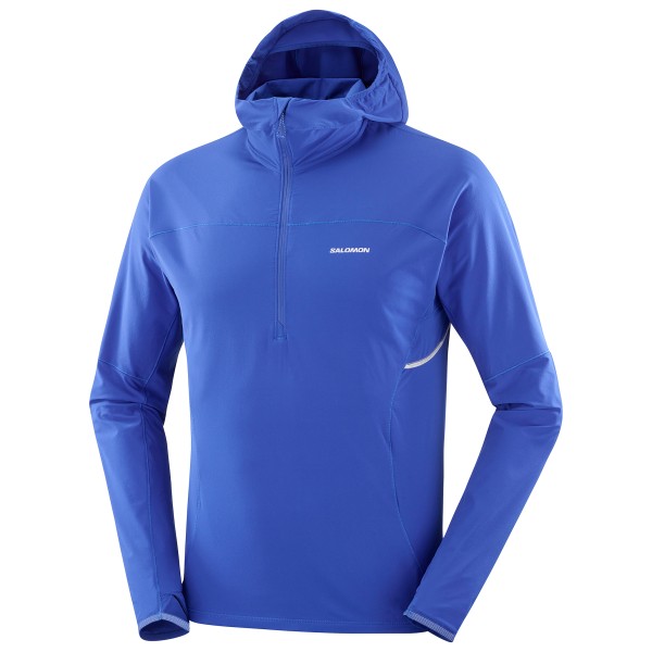 Salomon  Sense Aero Hybrid Half Zip Hoodie - Sportshirt, blauw