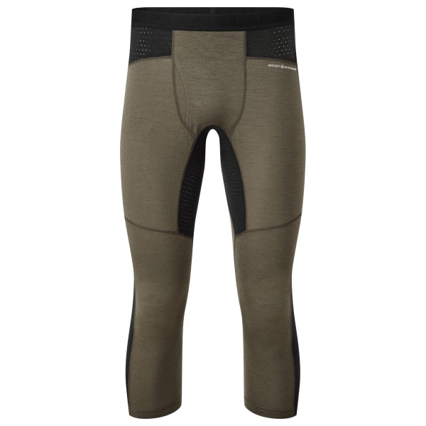 ARTILECT  Goldhill 125 Zoned 3/4 Legging - Merino-ondergoed, bruin