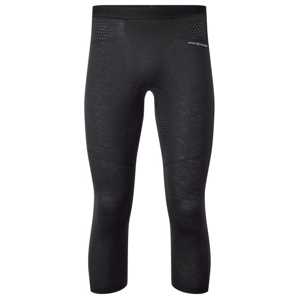 ARTILECT  Goldhill 125 Zoned 3/4 Legging - Merino-ondergoed, zwart