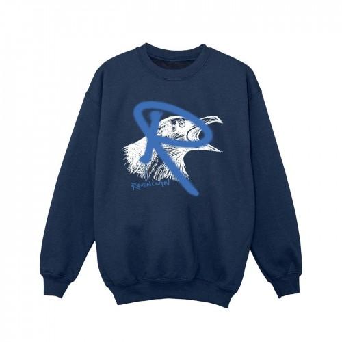 Harry Potter Girls Ravenclaw Pop Spray-sweatshirt