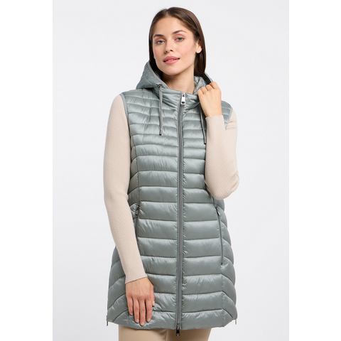 Barbara Lebek Bodywarmer met een capuchon