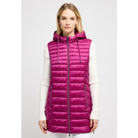 Barbara Lebek Bodywarmer met een capuchon