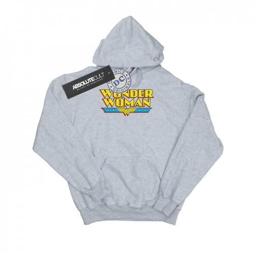 DC Comics Girls Wonder Woman tekstlogo hoodie