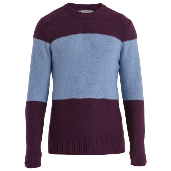 Icebreaker  Waypoint Crewe Sweater - Merinotrui, purper