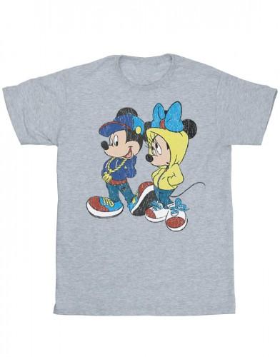 Disney jongens Mickey en Minnie Mouse poseren T-shirt