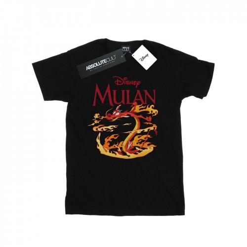 Disney Mulan Mushu Dragon Fire T-shirt voor jongens