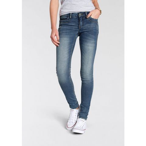 Arizona Skinny fit jeans Met geren