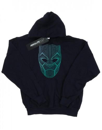 Marvel heren zwarte panter tribal masker hoodie