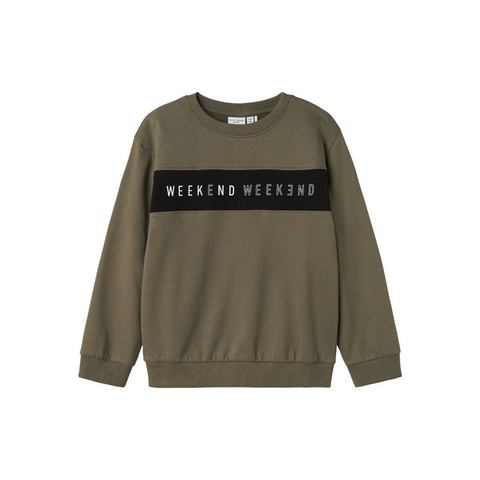 Name It Sweatshirt NKMVANCE LS NREG SWEAT BRU