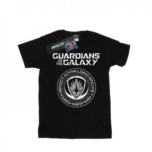 Marvel Girls Guardians Of The Galaxy Vol. 2 Distressed T-shirt van zeehondenkatoen