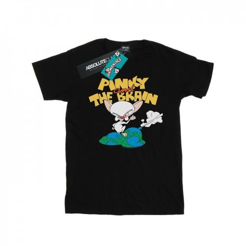 Animaniacs Girls The Brain World Domination katoenen T-shirt